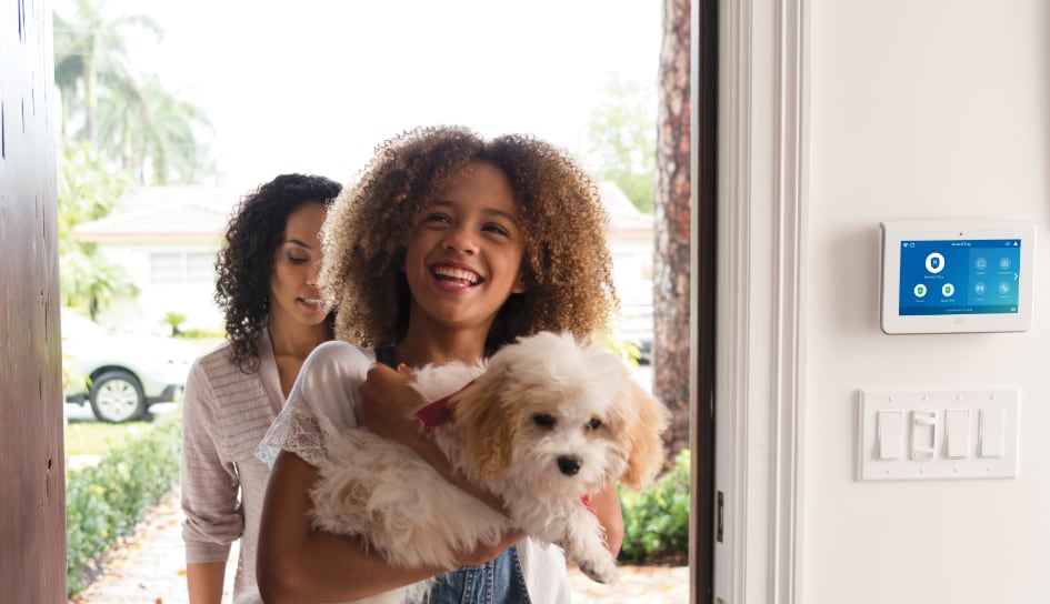 ADT Security System in a Newark home